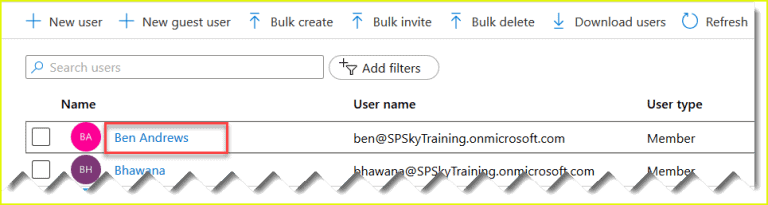 How To Create A User In Azure Active Directory - Azure Lessons