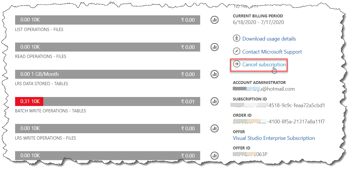Delete Azure Account Azure Lessons