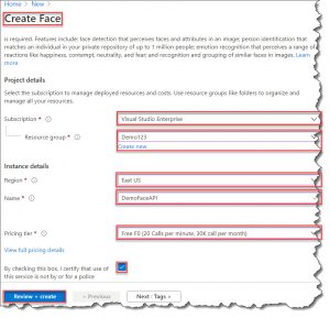 Cognitive Services Face API - Azure Lessons