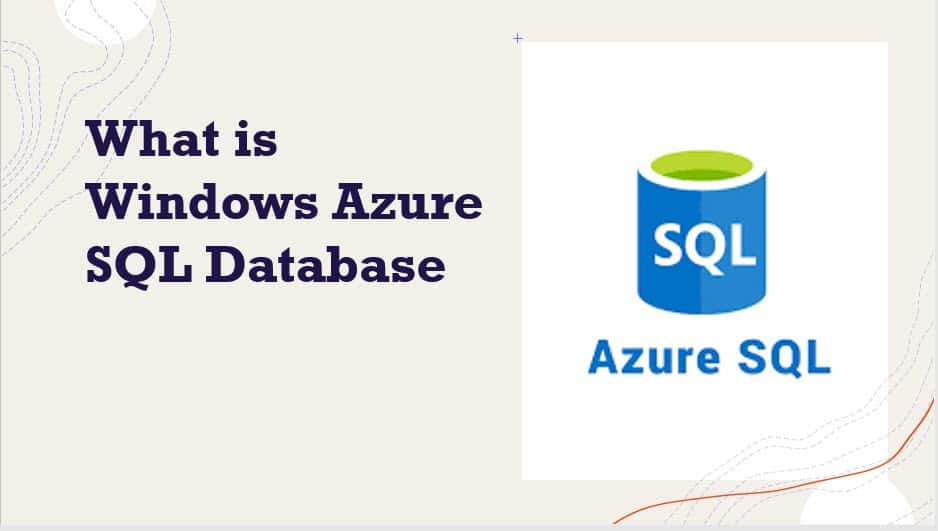 What Is Windows Azure SQL Database Azure Lessons
