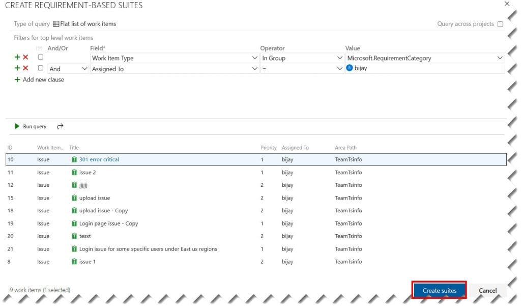 how to add test cases in azure devops