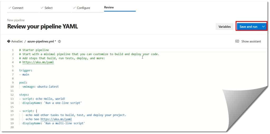 how to build ci cd pipeline in azure devops