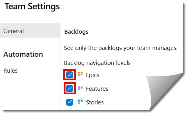 Epic Vs Feature Azure DevOps