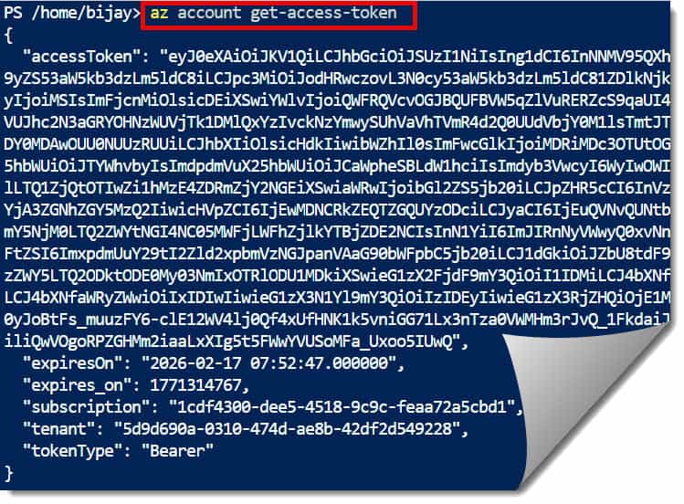 azure cloud shell refresh credentials