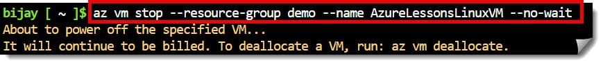 start stop vm azure automation