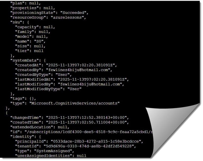 Azure CLI List All Resources - Azure Lessons