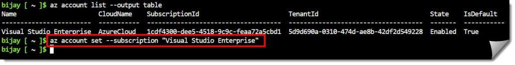 list all resources azure cli