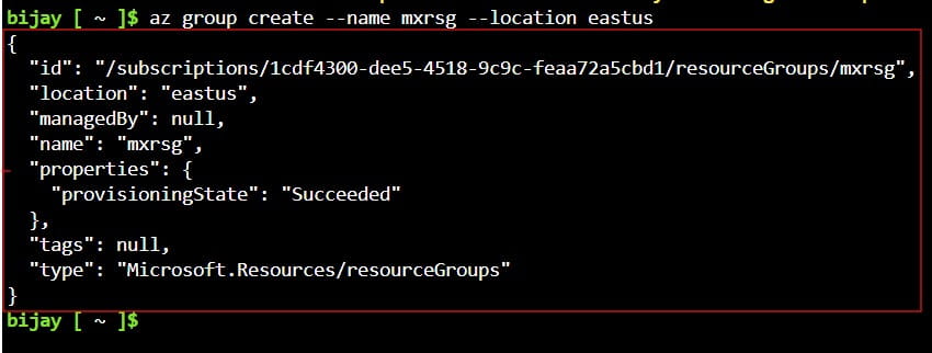 az webapp create command