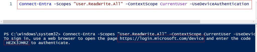 Connect Entra is not recognized